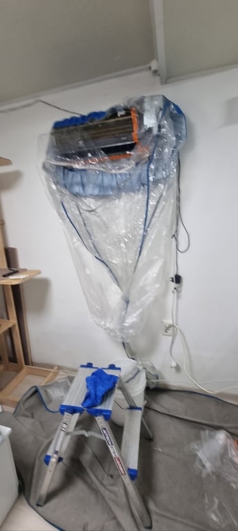 어르신도 좋아하신 부모님댁 안심 에어컨 효도 청소 사진 2