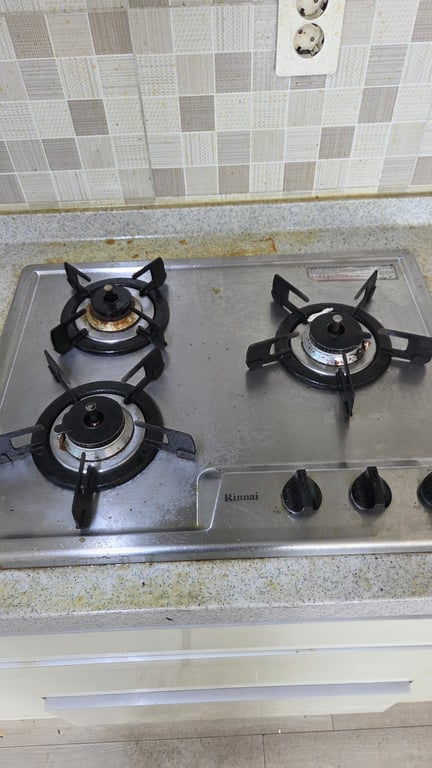 가스레인지 삼발이 녹까지 제거해주셨어요... 사진 1