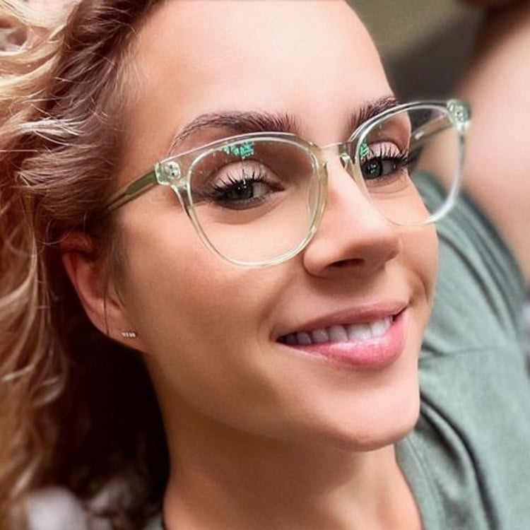 Mint Square Transparent Green on GG