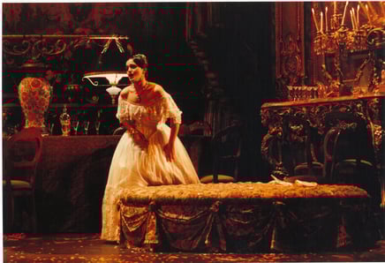 Cecilia Gasdia nella seconda scena del secondo atto