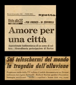 “Paese Sera”, 24 novembre; “La Nazione”, 25 Novembre 1966.