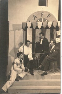Zeffirelli interprete di Angelica. marzo 1946