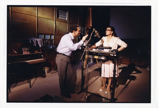 Fanny Ardant: Maria Callas learns to dub herself.