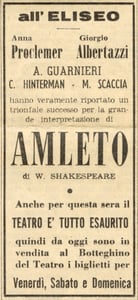 Dalla rassegna stampa.