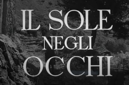 Il sole negli occhi