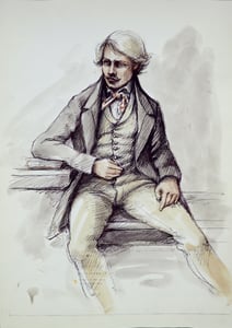Studi di Piero Tosi per i personaggi.