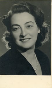 Fanny Corsi. circa 1952