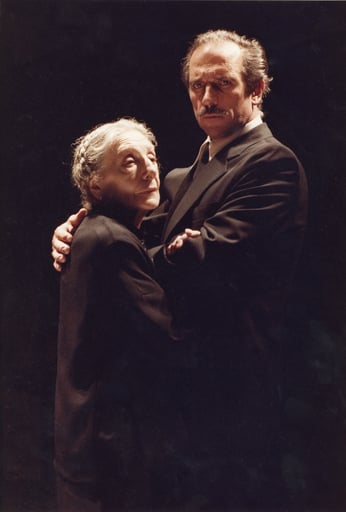 Paola Borboni and Pino Colizzi: signora Frola and signor Ponza.