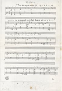 La canzone composta da Nino Rota per il personaggio di Caterina.