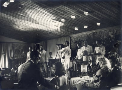 Don Marino Barreto Jr. performs at the nightclub.