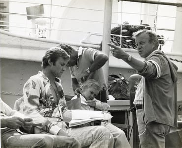 Zeffirelli dirige Jon Voight e Ricky Schroder nella scena alle corse.