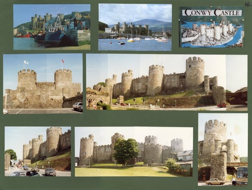 Some location scouting photos for the selection of the castle.