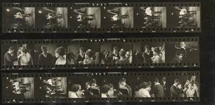 Zeffirelli, Judi Dench e John Stride durante le prove.