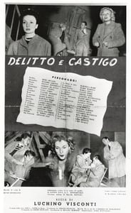 Playbill for the play Delitto e castigo. november 1946