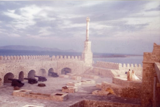 La fortezza di Heraklion nell'isola di Creta.