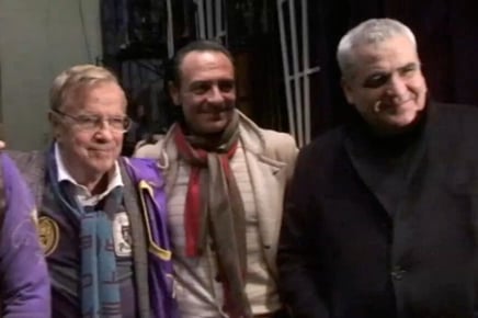 La cerimonia di consegna della maglia