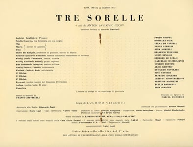 Dal programma di sala dello spettacolo.