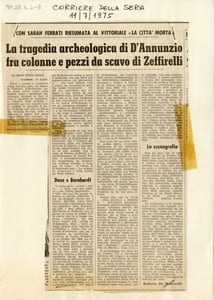 Dalla rassegna stampa.