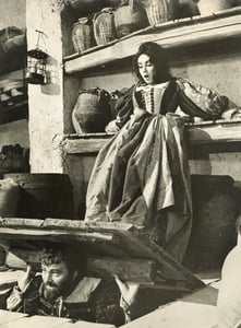 Richard Burton ed Elizabeth Taylor: Petruccio corteggia Caterina.