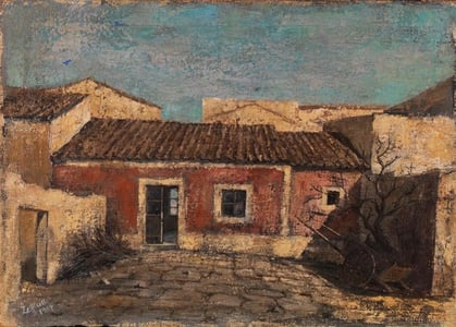 Zeffirelli sketch for the set of Act II.