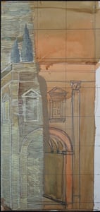 Zeffirelli's studies for the set and accessories.