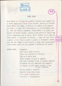 Il copione.