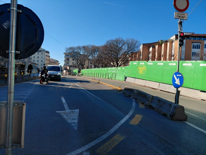 Ponte al Pino, lavori