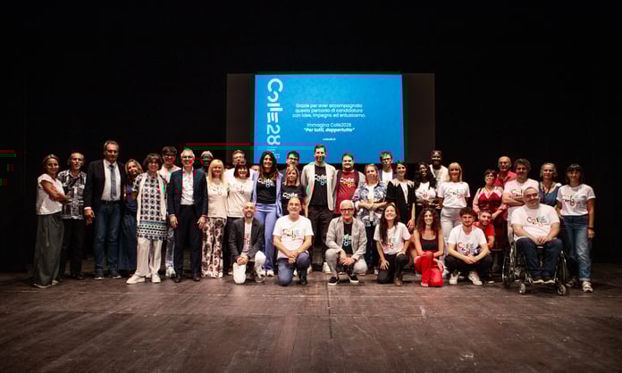 foto gruppo presentazione Dossier Colle 2028