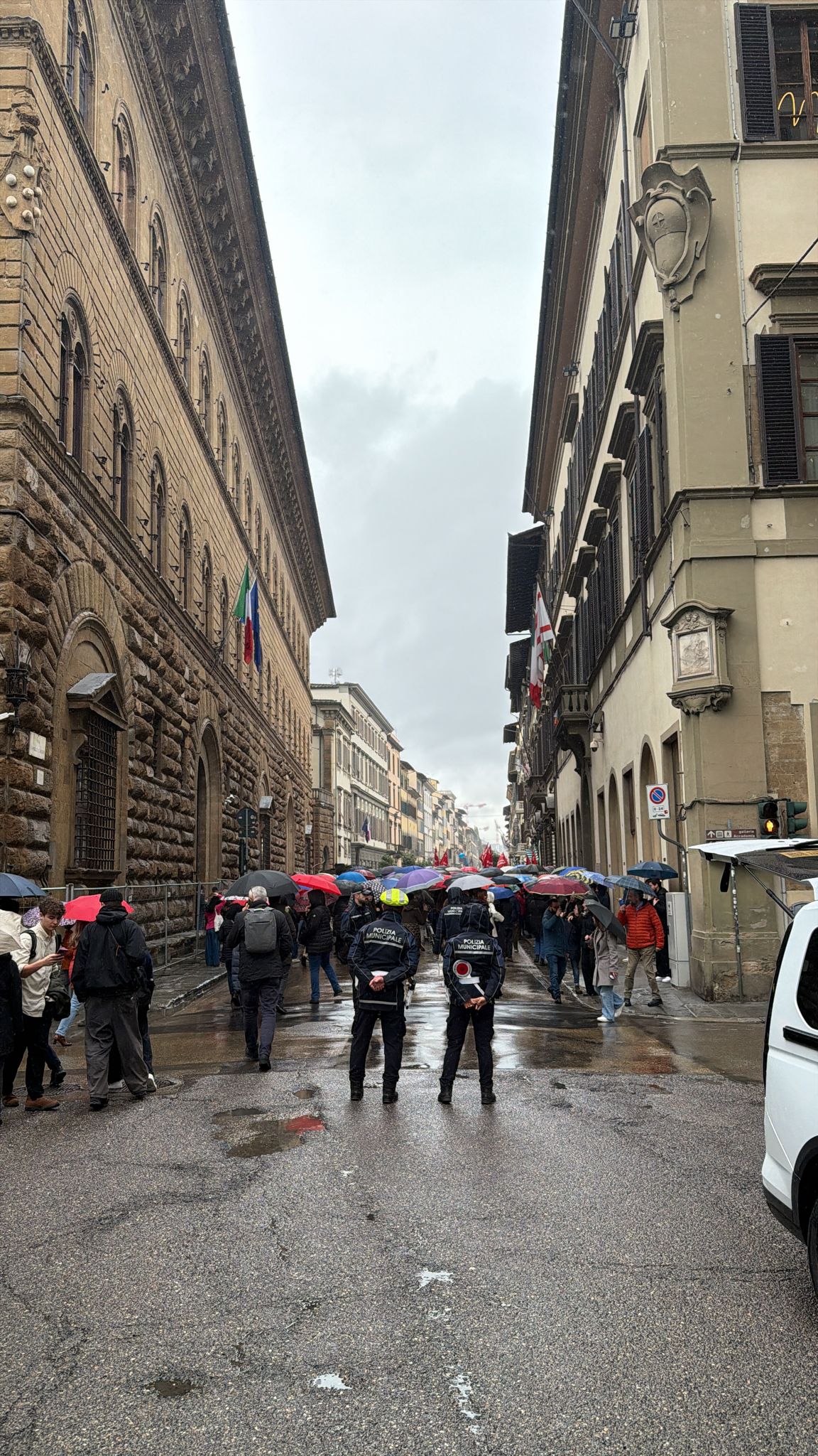 presidio lavoratori regione, Giani