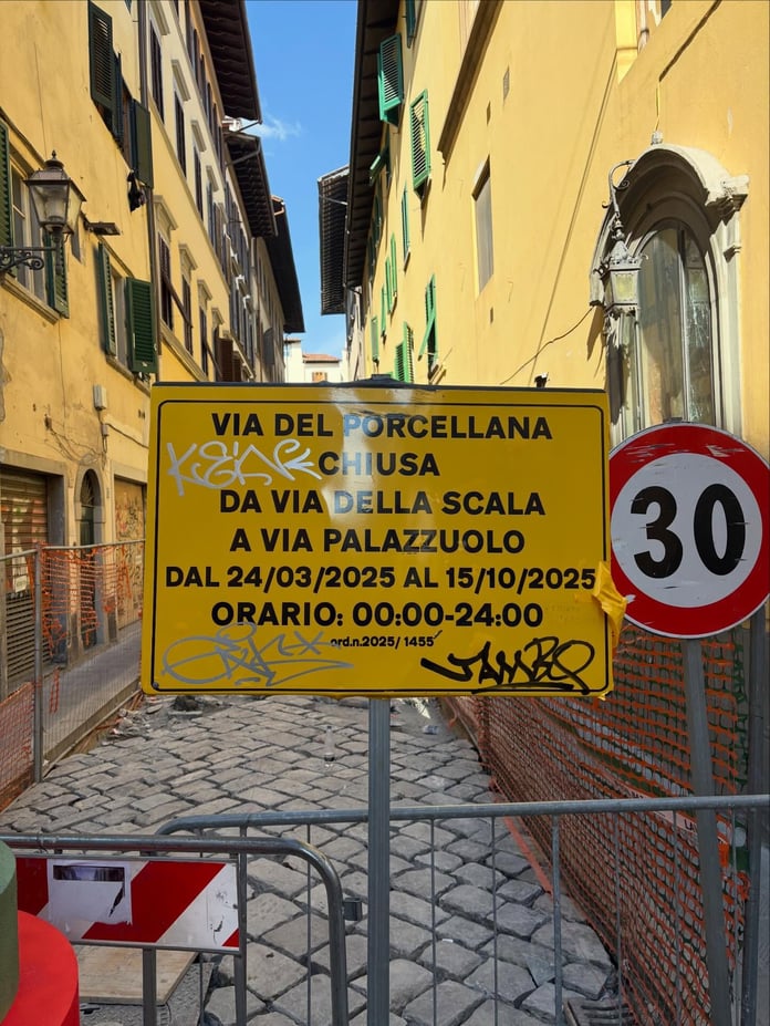 Via del porcellana Firenze