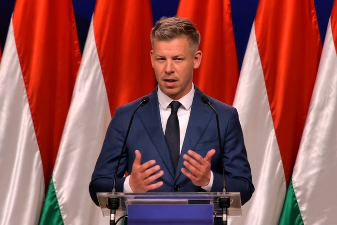 CONFERENZA STAMPA DEL NEO ELETTO PRIMO MINISTRO UNGHERESE MAGYAR