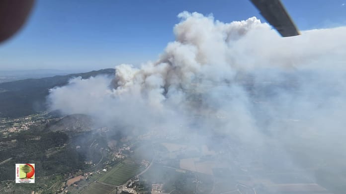 Incendio Monte Faeta
