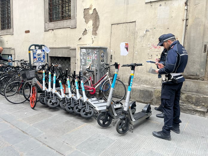 monopattini Monopattini vigili