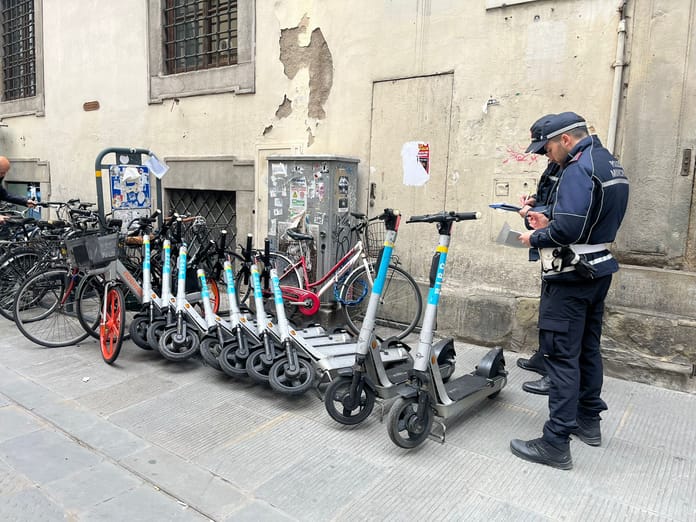 monopattini Monopattini vigili