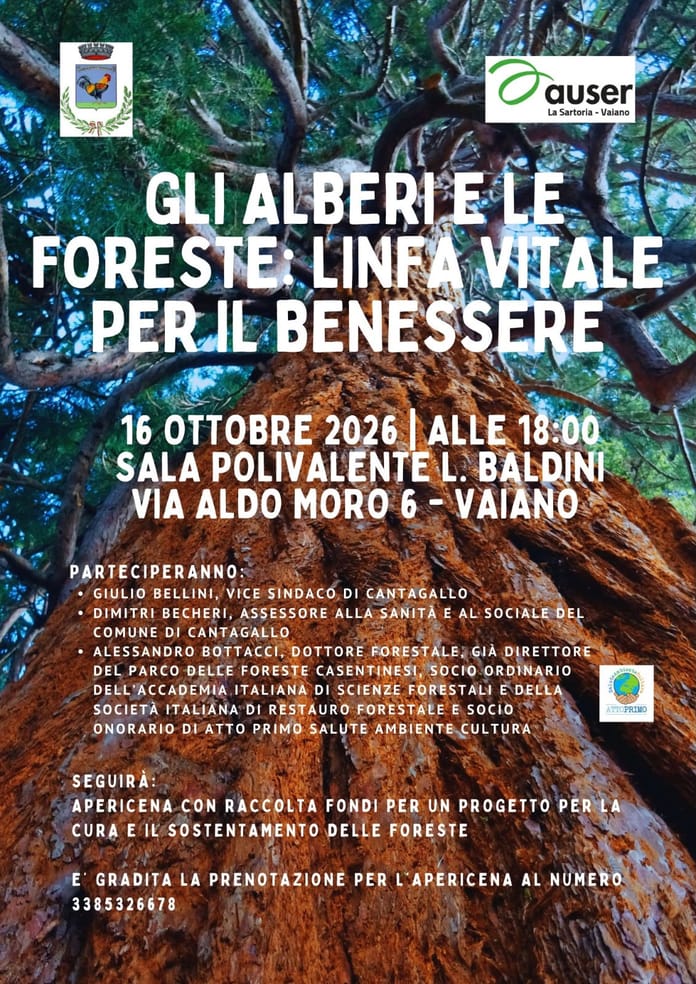 alberi e foreste 16 ottobre Vaiano