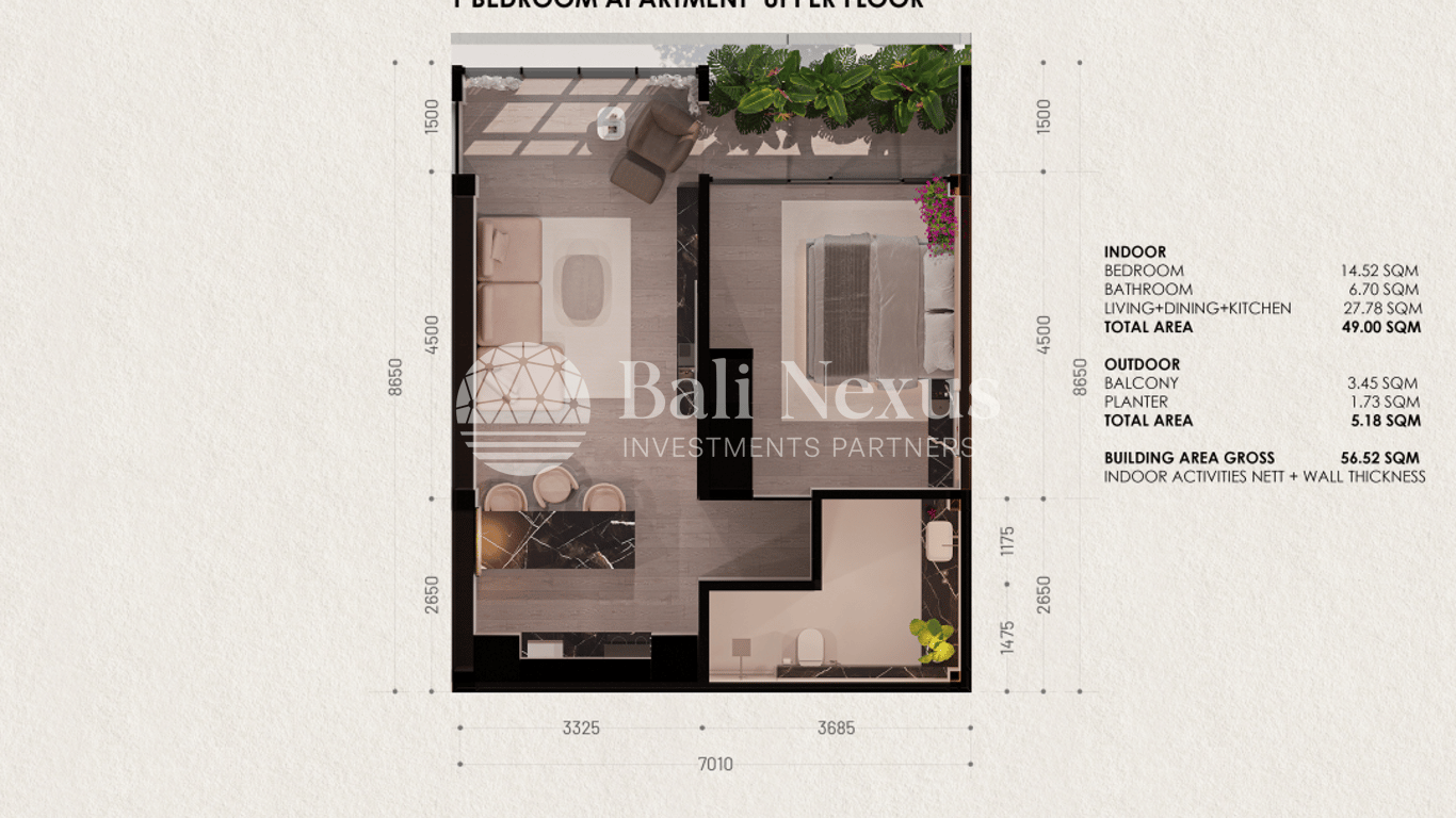 Apartment 1BR in Pecatu photo 8