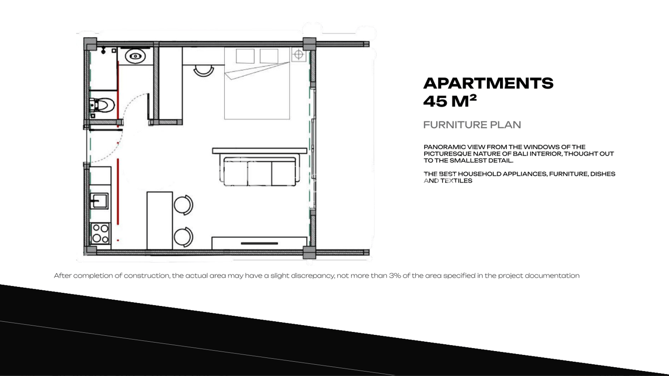 [Sold] Studio Apartment in Canggu photo 6
