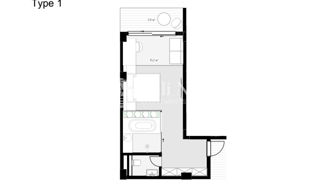 Studio Apartment in Ubud photo 6
