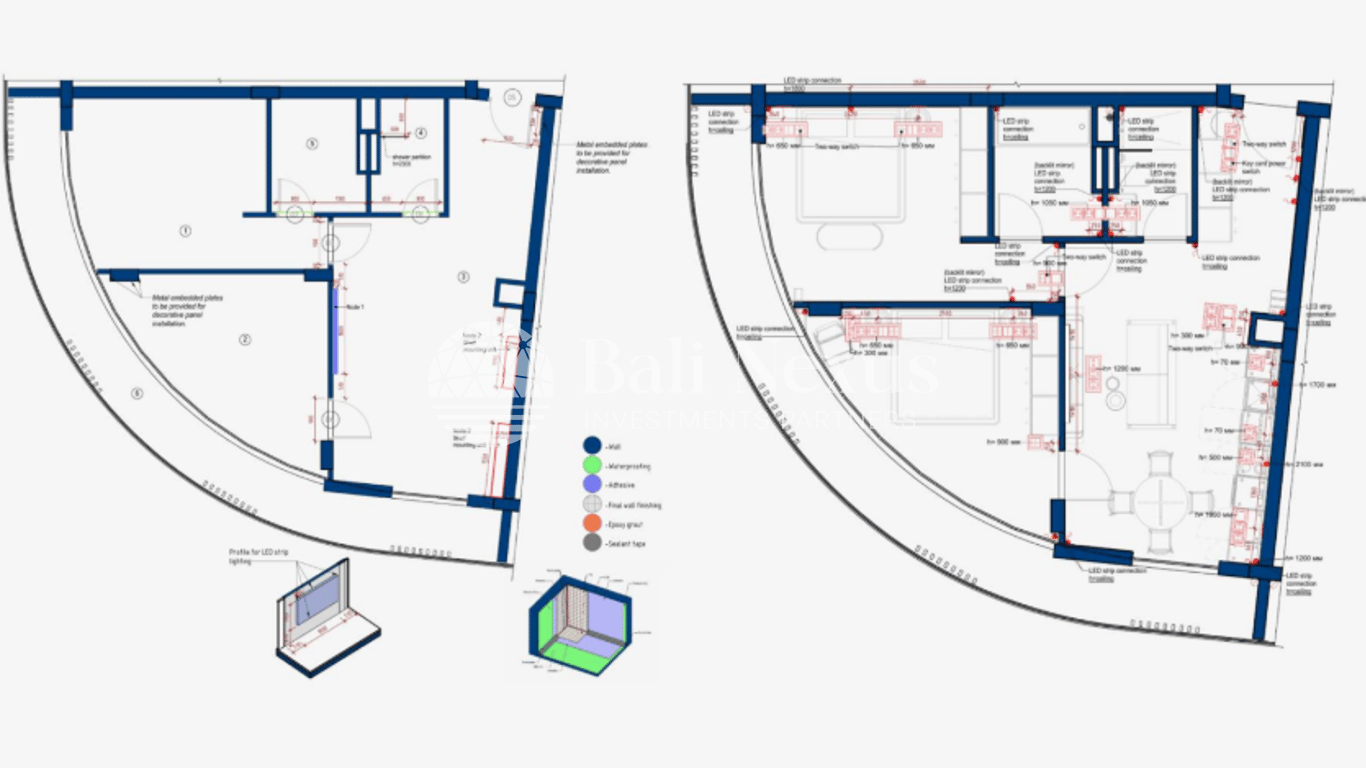Penthouse 3BR in Melasti photo 6