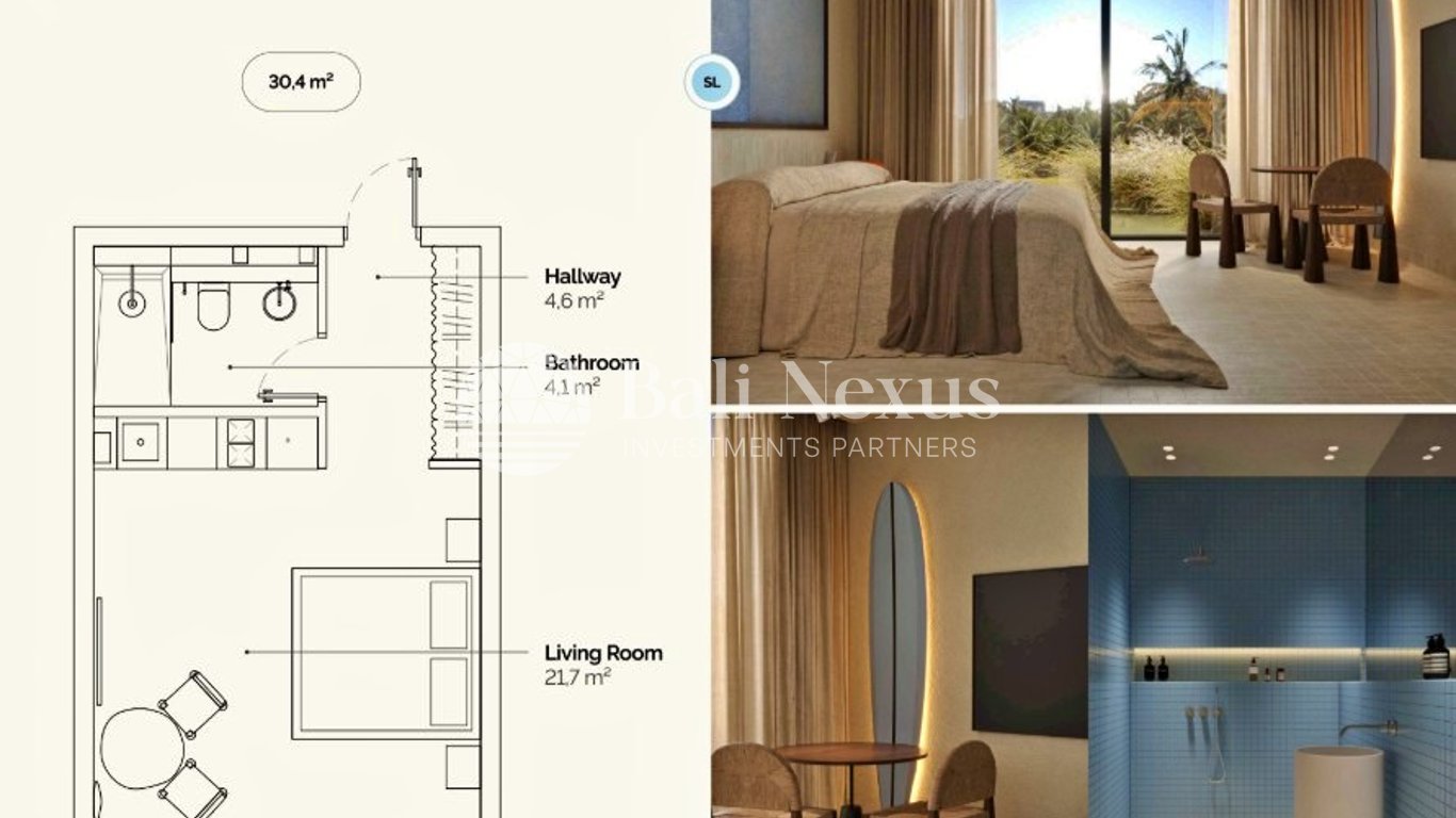 Studio Apartment in Kedungu photo 6