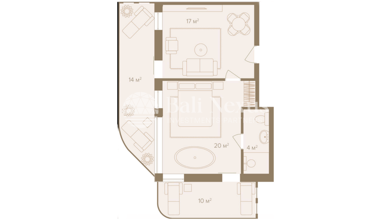 [Sold] Apartment 1BR in Melasti photo 6