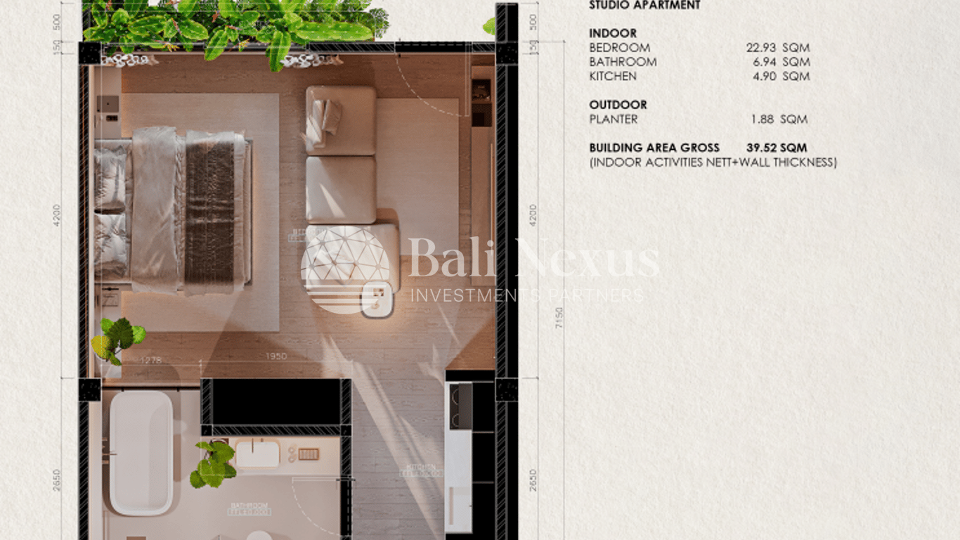 Studio Apartment 1BR in Pecatu photo 9
