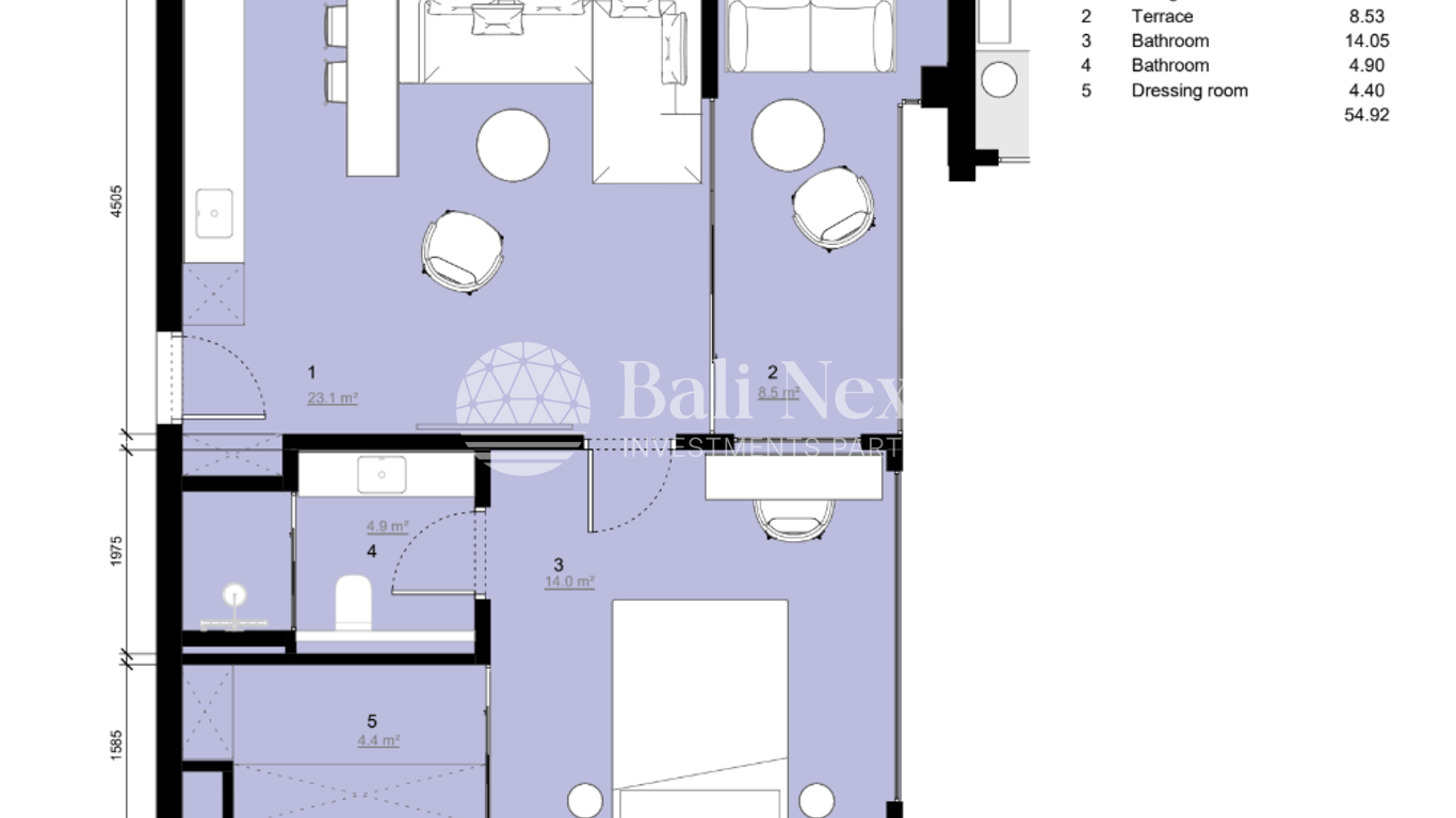 [Sold] Apartment 1BR in Ubud photo 7