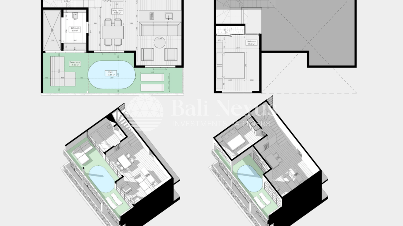 Apartment 1BR in Canggu photo 7