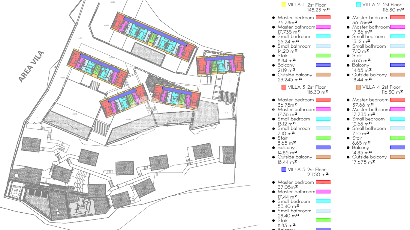 Complex 5-Villa and 11 Cottages in North Canggu photo 10