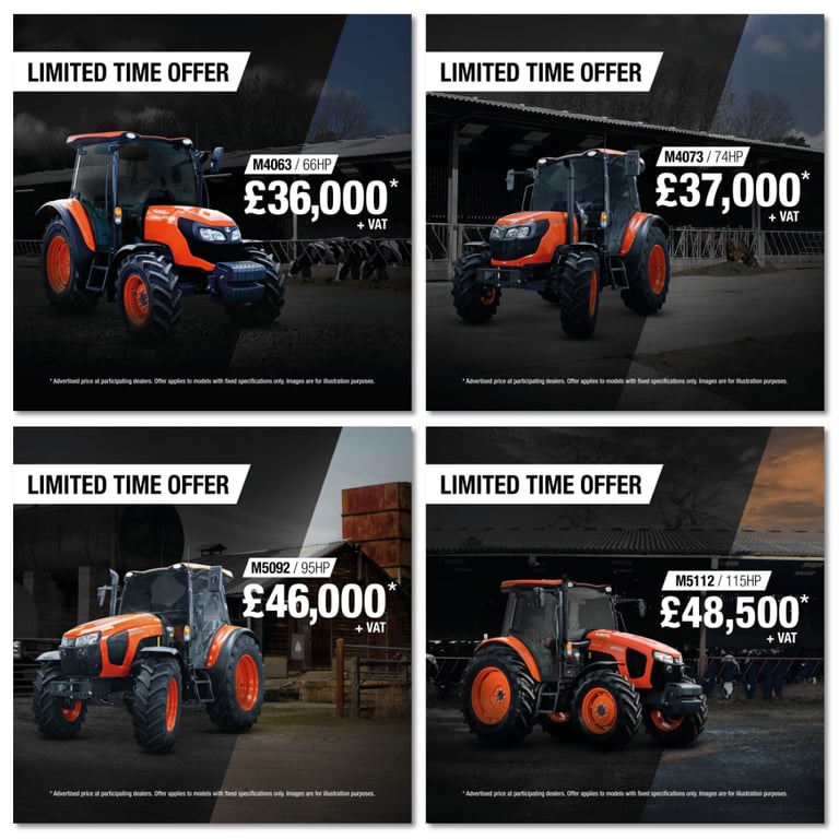Kubota M Series Limited Offer