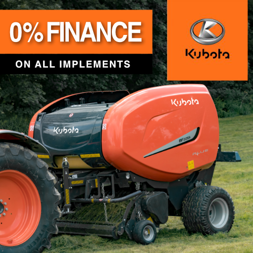 Kubota Implement 0% Finance