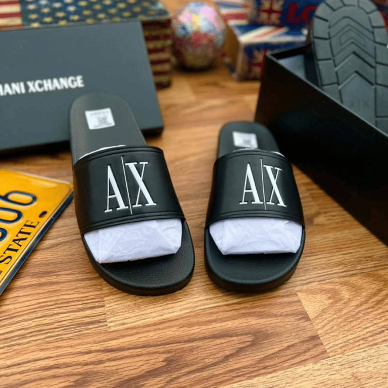 Armani Exchange Luxury Slides Turbocart Free Same Day Delivery Shopping