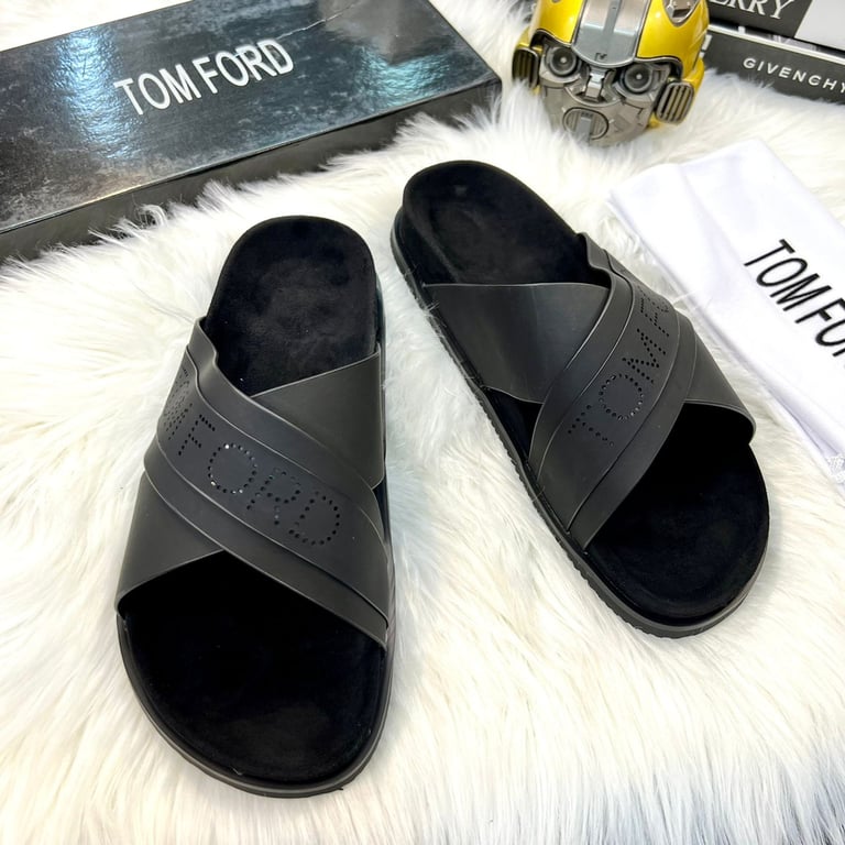 Quality Tom Ford Men's Leather Slippers - Turbocart - Free Same Day  Delivery Shopping