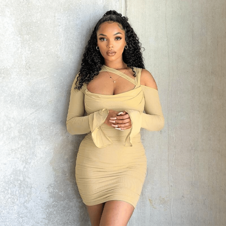bodycon mini dress casual